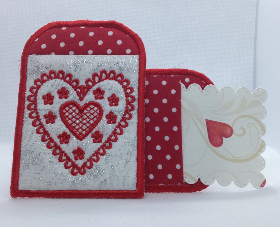 Heart Tag and Mini Card (Design 2) PB1