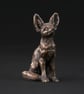 Foundry Bronze Fennec Fox Animal Statue Small Bronze Metal Sculpture - Image 2