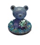 Celestial Bear Guardian — Lapis Lazuli & Blue Apatite 