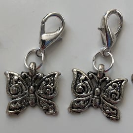 Butterfly & Dragonfly Stitch Markers x 4