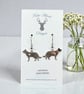Charm Earrings - German Shepherd