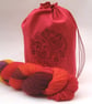 Machine Embroidered Drawstring Project Bag - Image 2