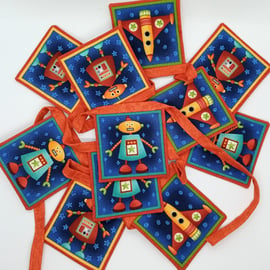 Robot and Rocket bunting 146