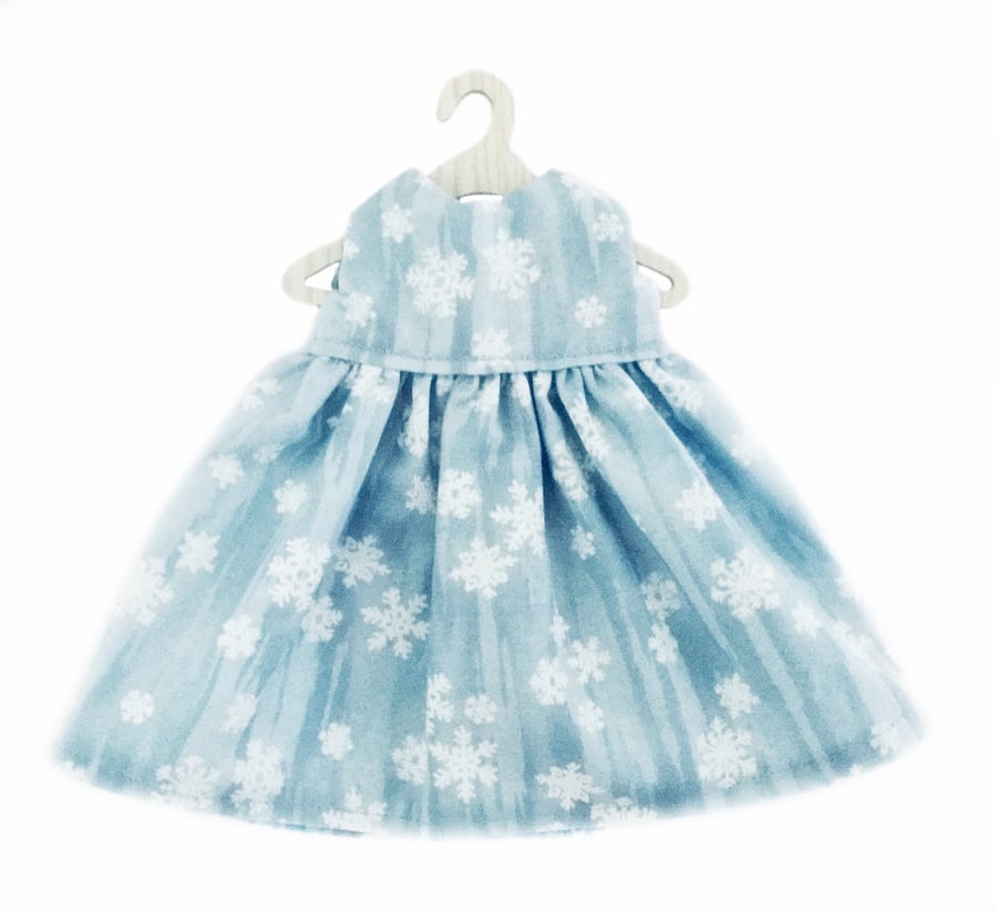 Reserved for Beverly - Sparkly Snowflake Dress