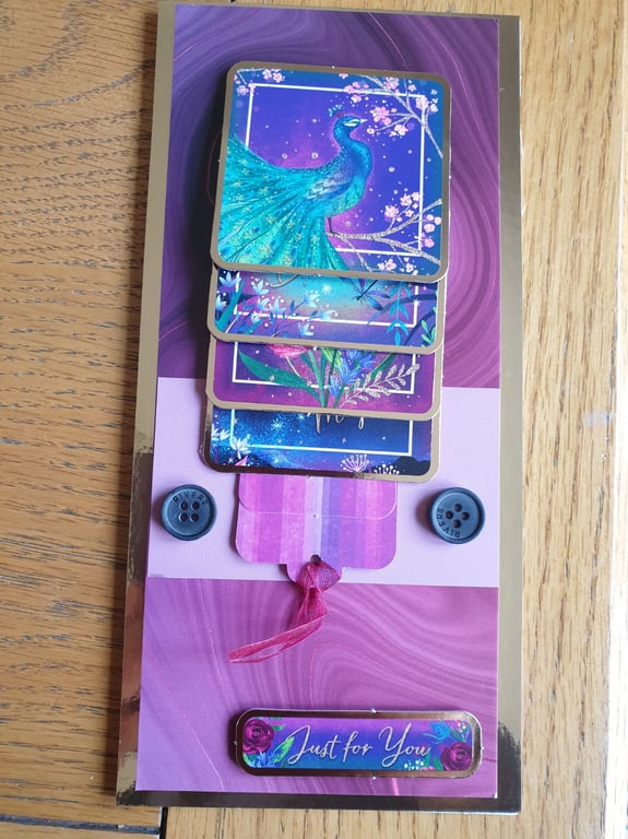 Waterfall birthday card