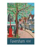 Faversham Kent travel poster print by Susie West - Image 4