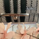 Handmade mesh crossbody bag 