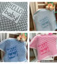 Hello Baby crochet blankets 