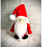 Handmade Santa Gonk with Glasses, Nordic, Gnome, Swedish Tomte