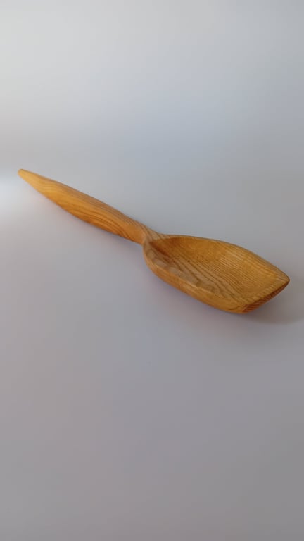 Whittled spoon