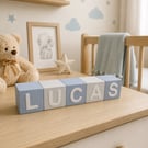 Personalised Wooden Name Blocks