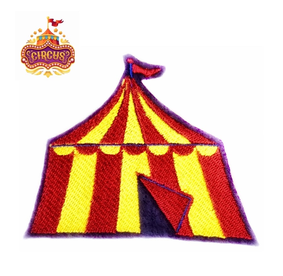 Reduced - Big Top Embroidered Patch