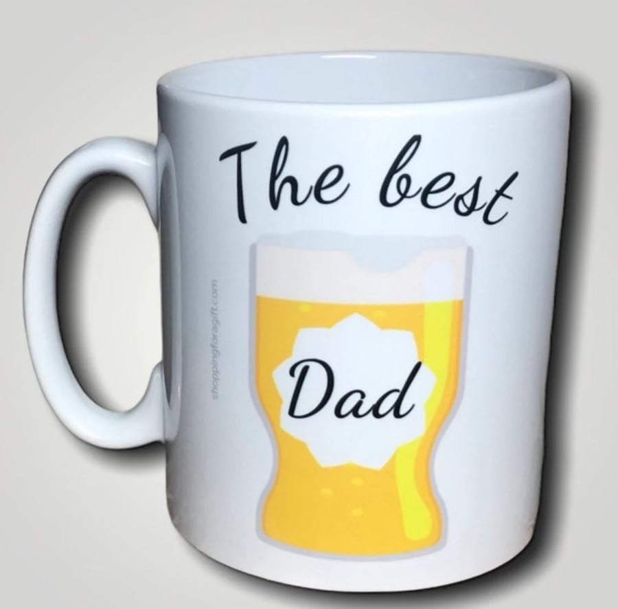 The Best Dad Mug. Birthday, Christmas gifts for Dad's