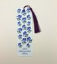 Violet Birth Flower Bookmark - February 
