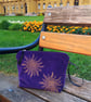 Purple Sun Velvet Makeup Bag - Image 1