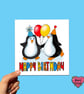 Penguin Children's Birthday Card - Image 5