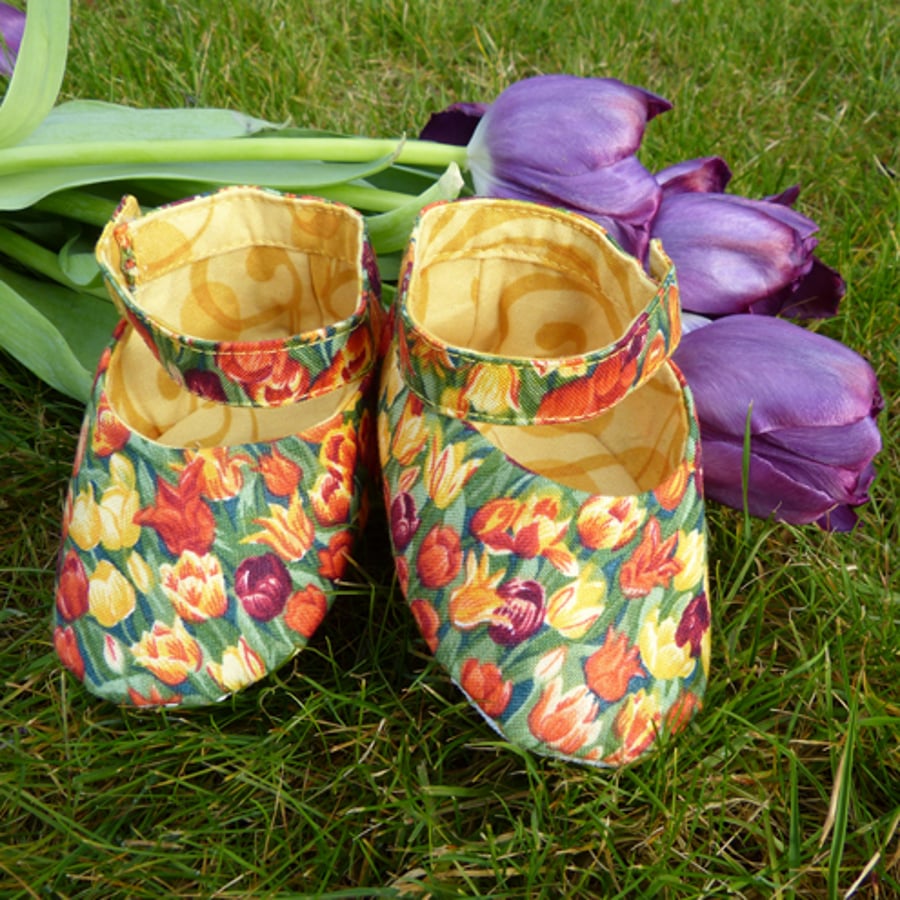 Tulip - Mary Jane style baby shoes