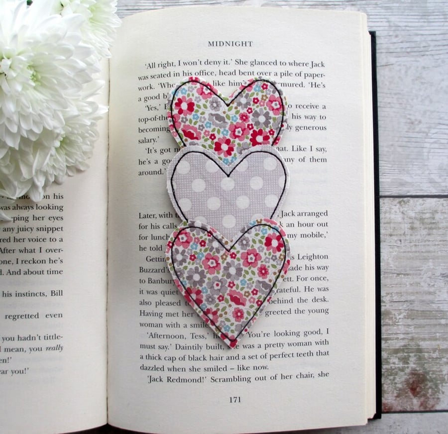 Heart bookmark