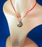 Catherine Wheel Copper and SIlver Pendant - Image 5