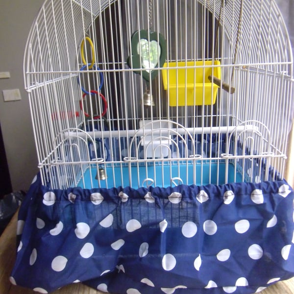 Small bird cage tidy