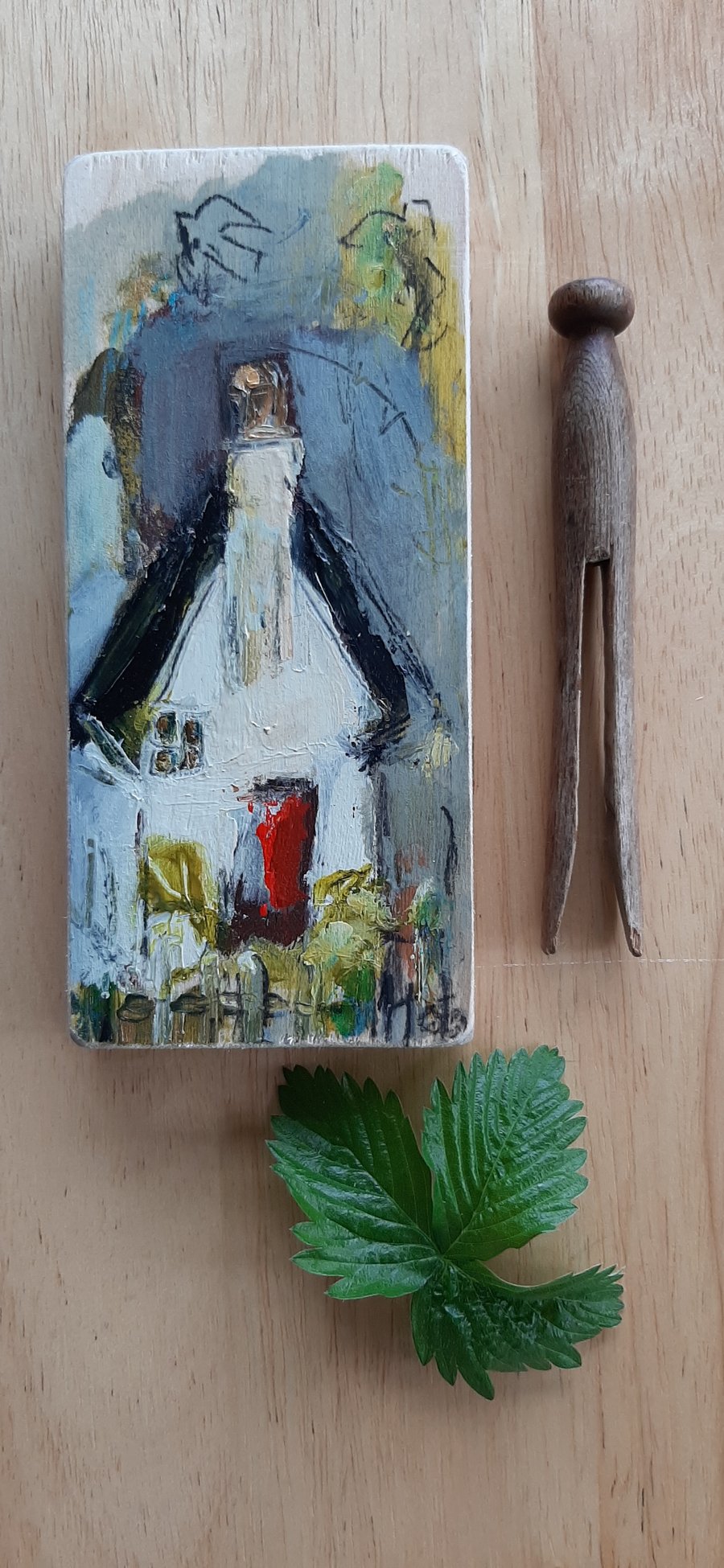 Small cottage painting 