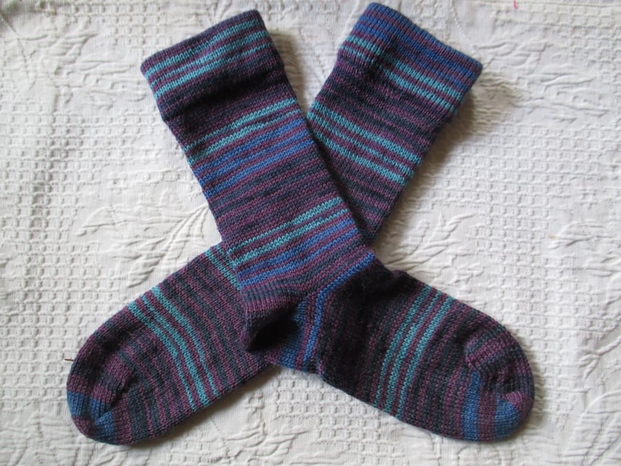 Handmade Alpaca Socks SIZE: 4-6 UK, 6-8 US, 36-38 EURO
