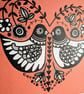 Love Birds - Coral - Image 7