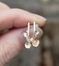 Sterling silver botanical earrings - Image 5