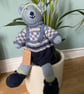 Hand knitted Teddy Bear