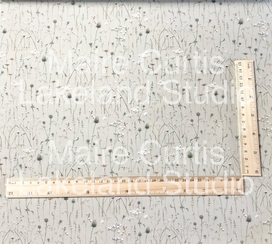 Winter Grasses cotton quilt fabrics from quarter metre