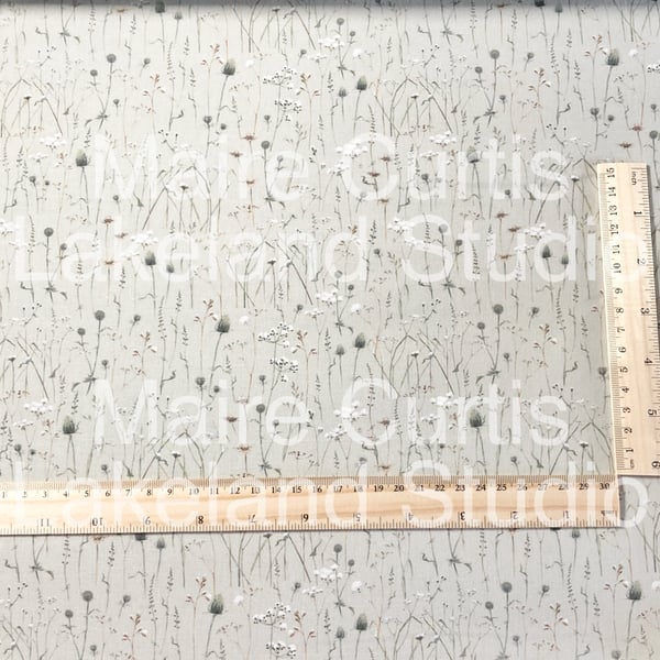 Winter Grasses cotton quilt fabrics from quarter metre