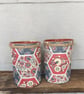 Vintage patchwork grow your own herb garden gift set  - Image 2