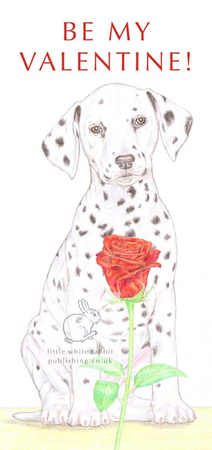 Dot the Dalmatian - Valentine Card