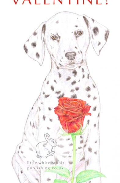 Dot the Dalmatian - Valentine Card