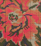 Heritage Cross Stitch Physical Pattern 'Orange Roses' - Image 2