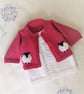 Knitting Pattern for Baby Sheep Cardigan and Dress.  Digital Pattern - Image 7