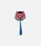 Pink Owl Teaspoon Rest, Colourful Handmade Clay Spoon Holder - Image 9