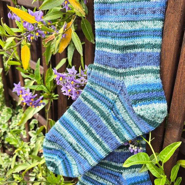 Handmade Boot Socks 7-9