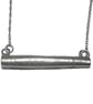 Artisan Silver Pendant, Embossed Handmade Necklace - Image 6