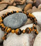 Tigers Eye memory wire bracelet - Image 5