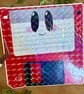 Holographic Red Floppy Disk Sticker - Y2K Retro Tech Vinyl Planner Sticker