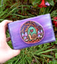 Snail at the Secret Garden gate. Wood slice trinket chest. - Image 5