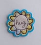 Set of 5 Embroidered Felt Pocket Hugs - Image 5