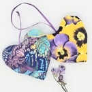 Pansie and Butterfly wing Lavender bags 39PMF