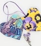 Pansie and Butterfly wing Lavender bags 39PMF