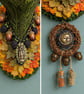 Autumn Equinox Folklore spirit jackalope with twig antlers   - Green Jack - Image 3