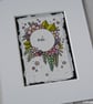 floral wreath meh - original aceo - Image 5