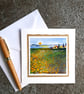 Buttercup Meadow. Blank Greetings Card. Handmade Gift Any Occasion. - Image 1