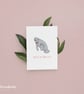 You're my Manatee Card - Funny Anniversary Card for him, Valentines Card