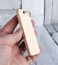 The mycologist's library. Pyrography key ring. - Image 3